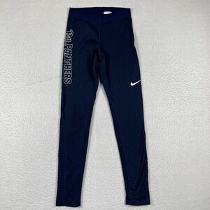 Pitt Panther Pants Womens Medium Nike Dri Fit Leggings Gym Athleisure Workout‎